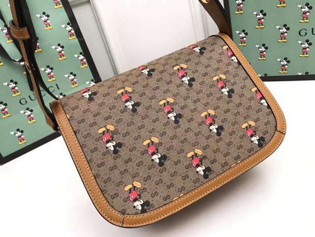 Gucci經典款女包 602204 古馳1955 Horsebit Bag 經典馬銜扣 Gucci爆款女士單肩斜挎包  gqy3472